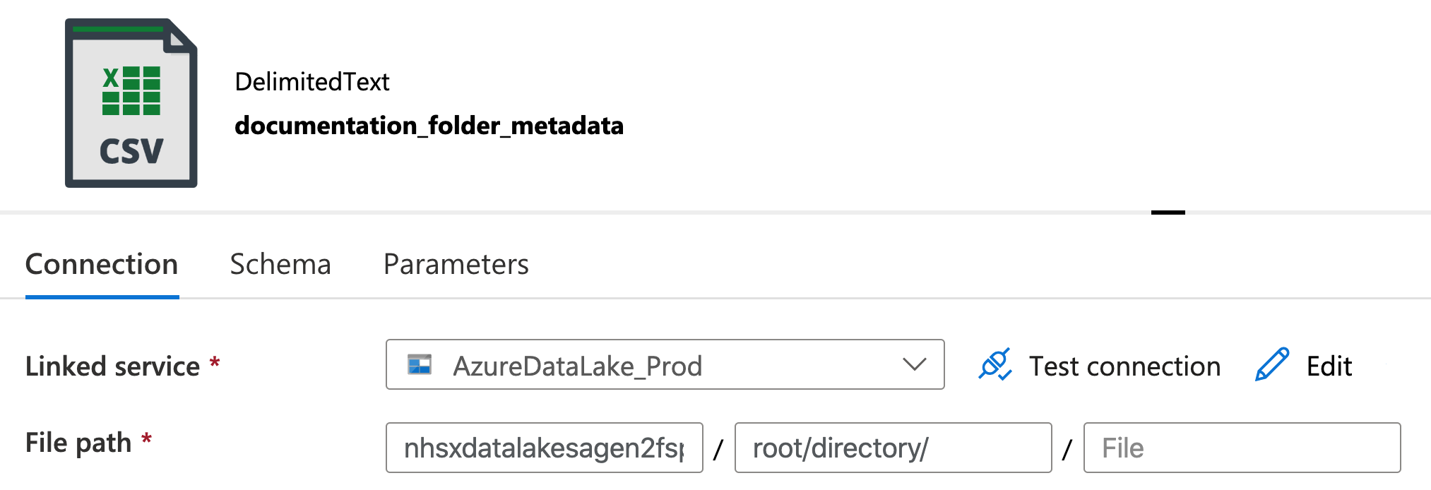 Creating a folder_metadata dataset